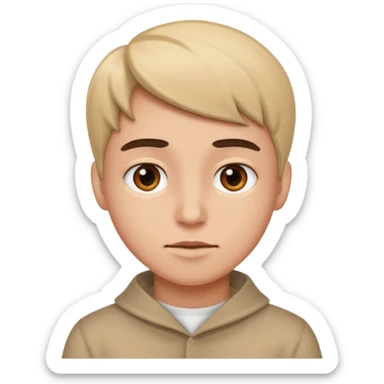 my head shot sticker