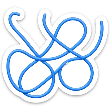 bold capital letters 'UX' as the main focus. Style the letters as if they are being edited in a design tool like Figma: add small blue vector edit points at corners and edges, with thin blue lines connecting them — resembling a wireframe or editable path.  sticker