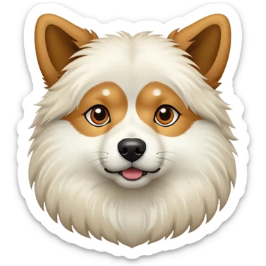 Chinese native dog sticker