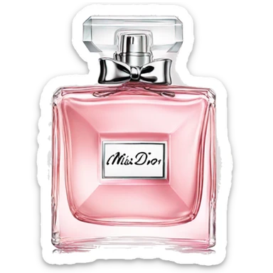Miss Dior perfume  sticker