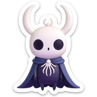 hollow knight character sticker