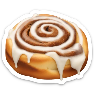 Cinnamon roll sticker