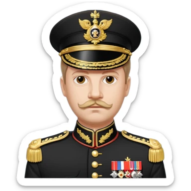Emperor Alexander II sticker
