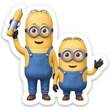 Minions sticker