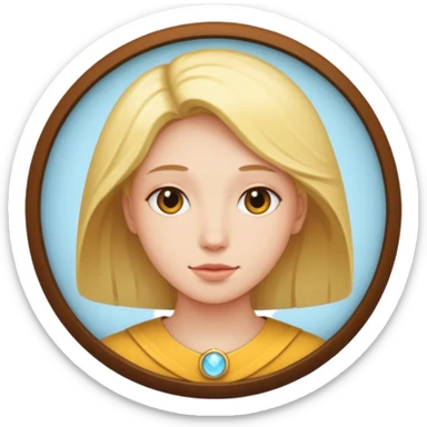 dieu aureole sticker