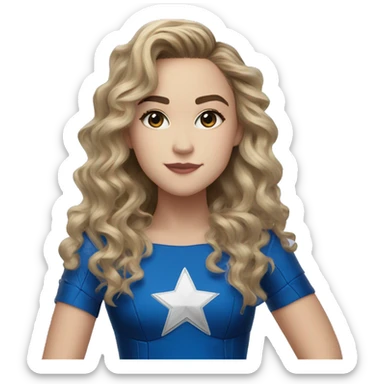 Dc stargirl Brec Bassinger sticker