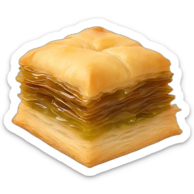 Baklava sticker