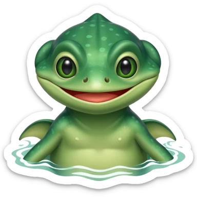 pepe the frog, as a stingray sticker
