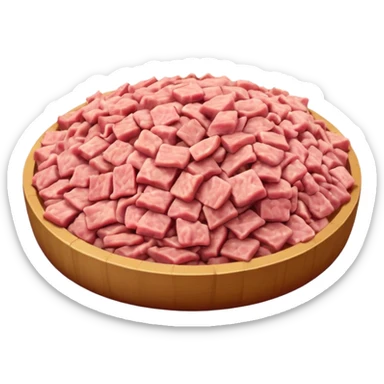 minced pork sticker