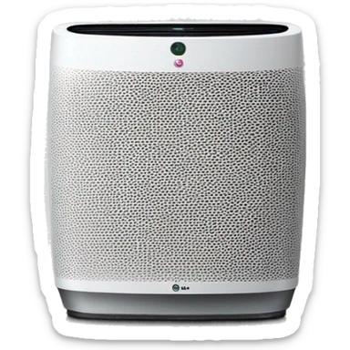 LG Air purifier sticker