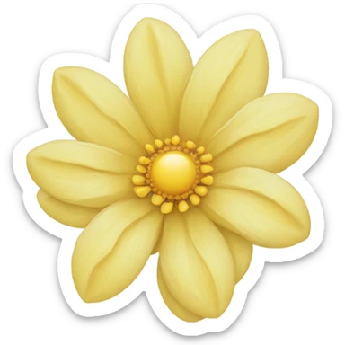 cute yellow flower emoji sticker