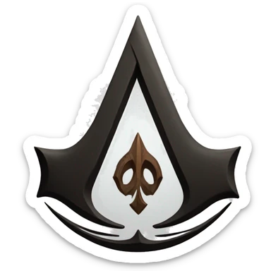 Assassin's Creed logo sticker