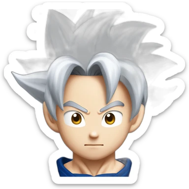 Goku ultra instinto  sticker
