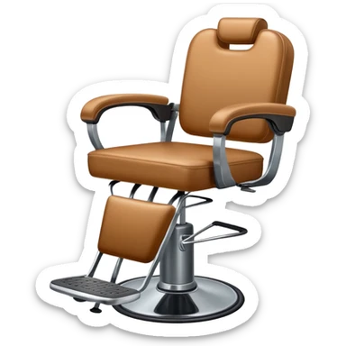 Hairstylist chair neutral sticker