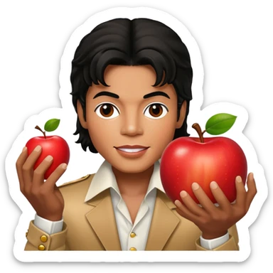 micheal jacksonj  als brine die frucht  sticker