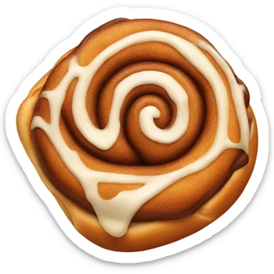 Cinnamon bun sticker