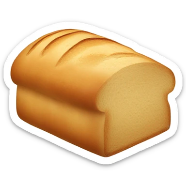 a piece of bread who is a soldie sticker