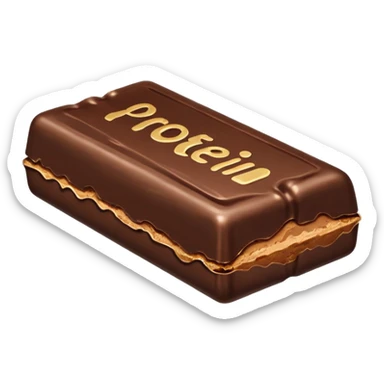protein bar sticker