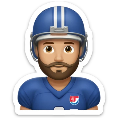 Football player with beard






















 sticker