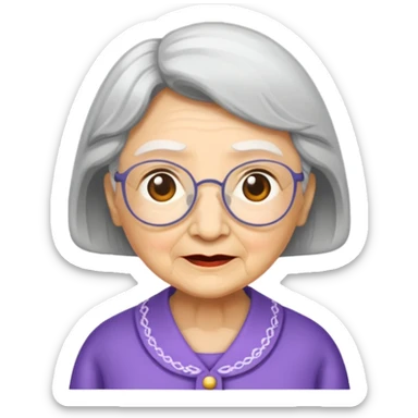 Grandma vho1 ding b sticker