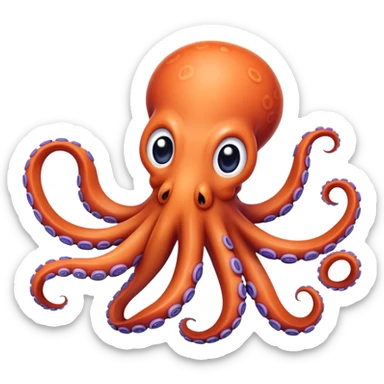 cute octopus sticker