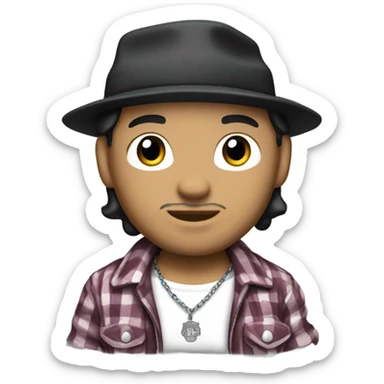 Hello kitty gangster cholo sticker