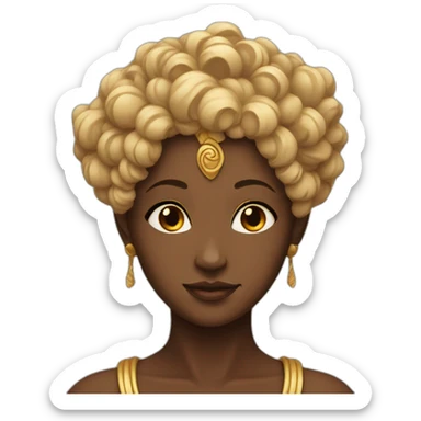 goddess of the hearth and comfort sticker