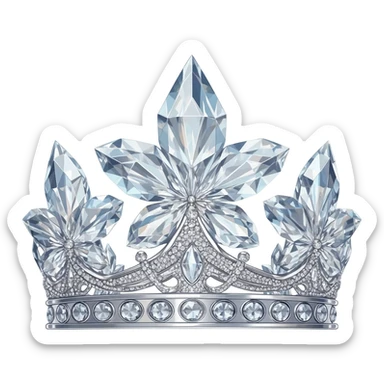 Crystal Crown sticker