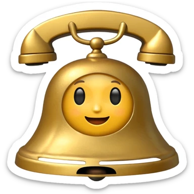 reception bell sticker