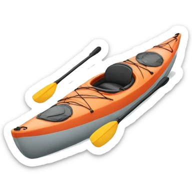 kayak sticker