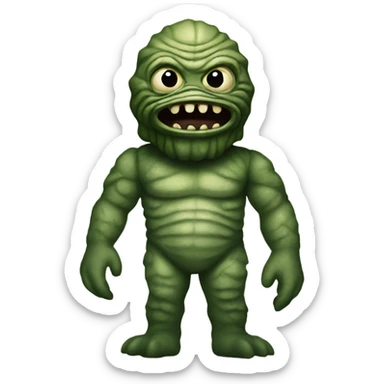 Creature from the black lagoon sticker