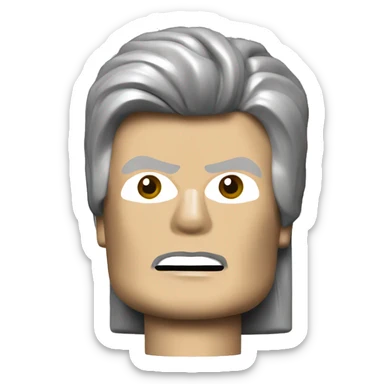 DAVID BOWIE lego sticker