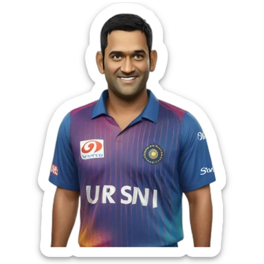 Ms dhoni sticker