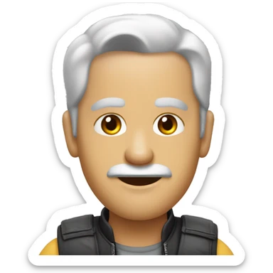 bir yumruk yap işaret parmağı ile orta parmak arasınabaş parmağın ucu gözüksün sticker