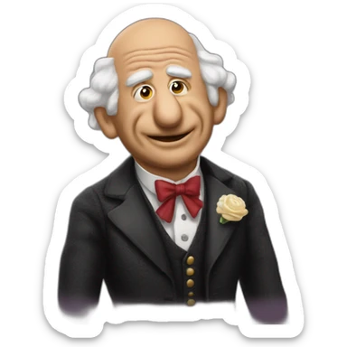 statler muppet show sticker
