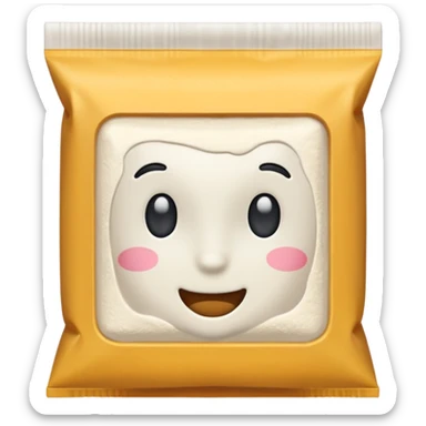 flour package sticker