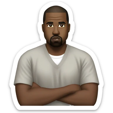 Kanye west sticker