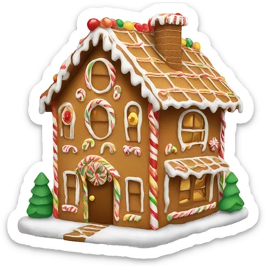 Gingerbread house  sticker