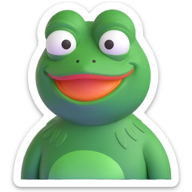 Pepe the Frog sticker