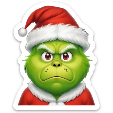 Grinch sticker