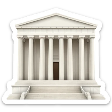 Lincoln Memorial sticker