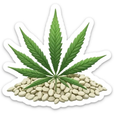 white color marijuana, no color sticker