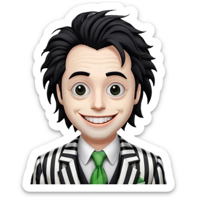 beetlejuice sticker