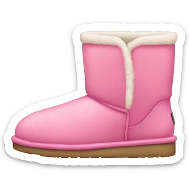 Pink uggs sticker
