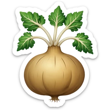 turnip root sticker