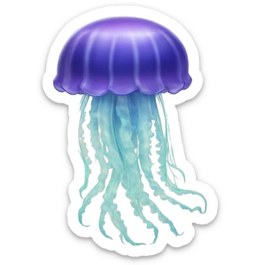 Jelly fish  sticker