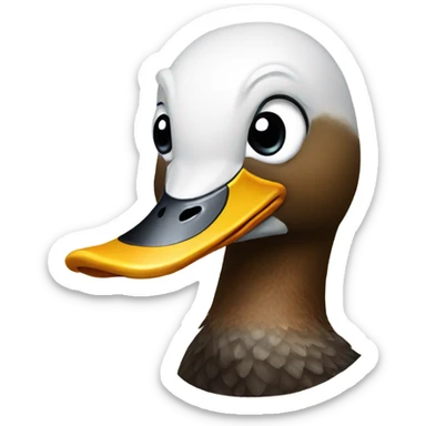 Duck sticker