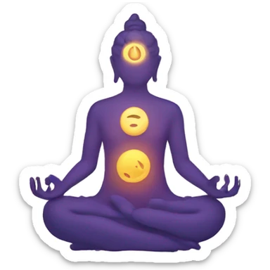 MEDITATION REVELATION SYMBOL sticker