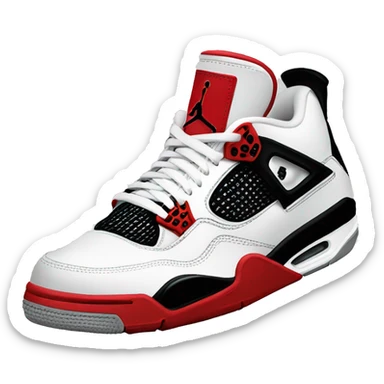 Jordan 4s sticker