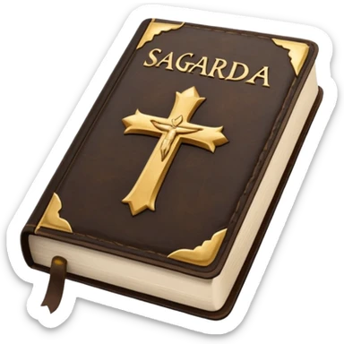 Biblia sagrada Deus sticker